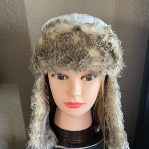 Quilted Fur Hat
